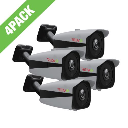 Aero HD 5 Megapixel Indoor/Outdoor Bullet Camera with Varifocal Lens (Pack of 4)