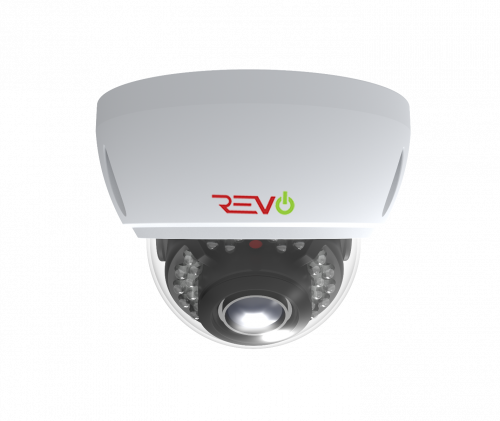 REVO Aero 1080p Vari-focal lens Indoor/Outdoor IR Vandal Dome Camera with 60 Siamese Cable