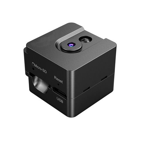 720p Mini Cube Camera with Built-in SD Card